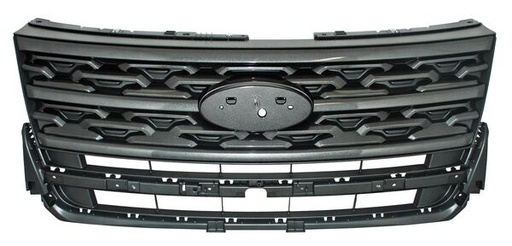 [PFEX18G] PARRILLA FORD EXPLORER 18-19 GRIS OSC C/MOLD PINT  TW