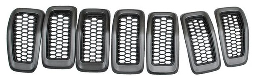 [PJCH14P] REJILLA (PARRILLA) JEEP CHEROKEE 14-15 C/MOLD PINT AMER JGO 7 PZAS TW