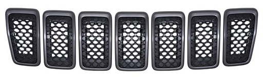[PJCH19G] REJILLA (PARRILLA) JEEP CHEROKEE 19-20 C/MOLD GRIS JGO 7 PZAS TW
