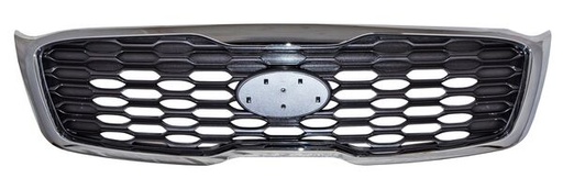 [PKSO19] PARRILLA KIA SORENTO 19-20 EX GRIS C/MOLD CROM TW