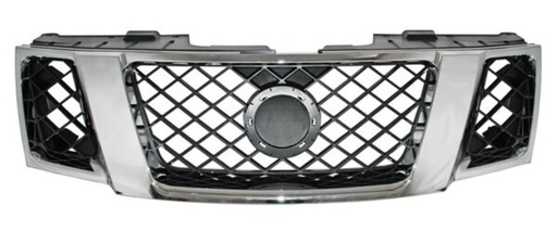 [PNFR10] PARRILLA NISSAN FRONTIER 10-17 NEG F/CROM TW