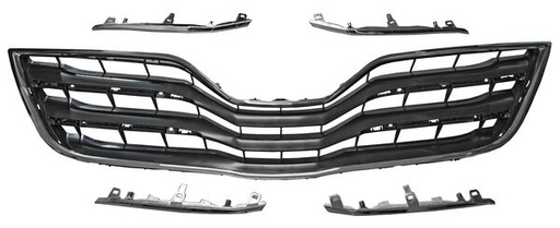 [PTCA10C] PARRILLA TOYOTA CAMRY 10-11 XLE CROM/NEG TW