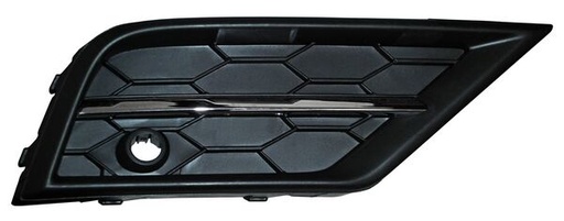 [PVTI18SSR] REJILLA (PARRILLA) VOLKSWAGEN TIGUAN 18-19 C/MOLD CROM C/HOYO P/SENSOR DER TW