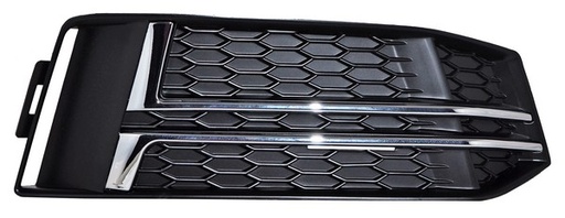 [PAA417R] REJILLA (PARRILLA) AUDI A4 17-19 F/CROM S/FARO AUX DER TW