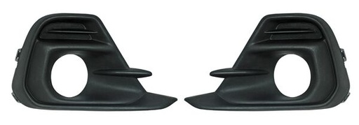 [PCSP16FJ] REJILLA (PARRILLA) CHEVROLET SPARK 16-18 LINEA NVA P/FARO AUX NEG JGO TW