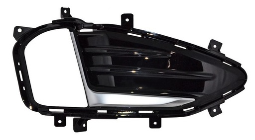 [PFED19FSR] REJILLA (PARRILLA) FORD EDGE 19-20 C/MOLD SATIN P/FARO AUX DER TW