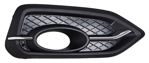[PHCI142CFR] REJILLA (PARRILLA) HONDA CIVIC 14-15 2 PTAS P/FARO AUX C/MOLD CROM DER TW