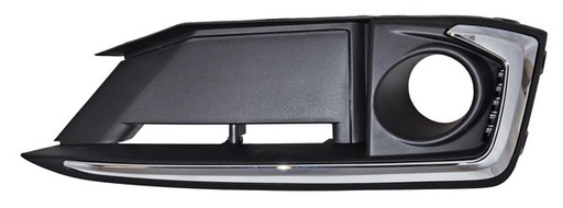 [PHCI19CFL] REJILLA (PARRILLA) HONDA CIVIC 19-20 4 PTAS P/FARO AUX C/MOLD CROM IZQ TW
