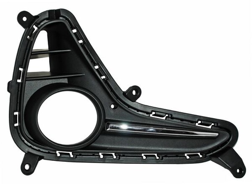 [PHDGI18FMR] REJILLA (PARRILLA) HYUNDAI GRAND I10 18-20 5 PTAS P/FARO AUX C/MOLD DER TW