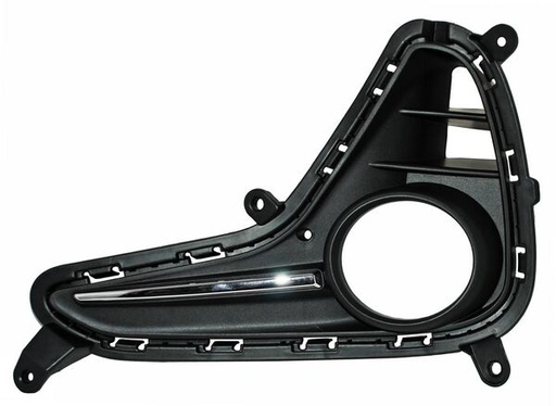 [PHDGI18FML] REJILLA (PARRILLA) HYUNDAI GRAND I10 18-20 5 PTAS P/FARO AUX C/MOLD IZQ TW