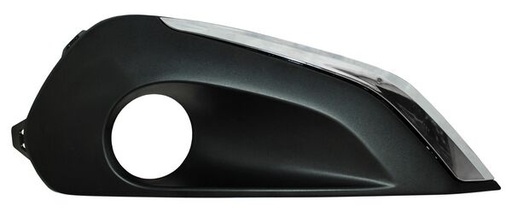 [PP20817FR] REJILLA (PARRILLA) PEUGEOT 208 17-20 P/FARO AUX C/MOLD CROM DER TW