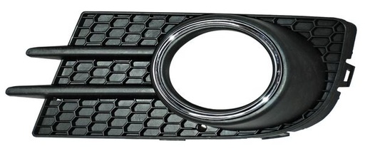 [PVTI12CL] REJILLA (PARRILLA) VOLKSWAGEN TIGUAN 12-17 P/FARO AUX C/MOLD CROM IZQ TW