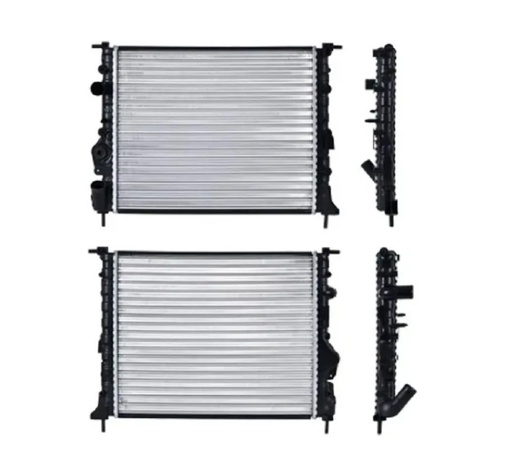 [RECL05RAMEPO] RADIADOR RENAULT CLIO/ KANGOO/ MEGANE 05-10 L4/16V 1.6 L S/AIRE STD 17X14 6/7X23MM ALUM MEC POLAR *A