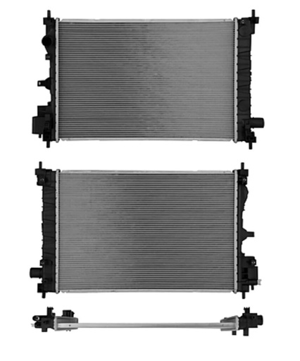 [CHSP16RAALSOPO] RADIADOR CHEVROLET SPARK DE 2016 AL 2020 L4 1.4L LINEA NVA C/S AIRE AUT 23 5/8X15 3/4X16MM ALUM SOLD POLAR *A