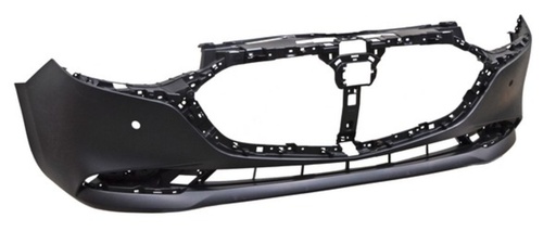 [FAMA-M319-4P3] FASCIA MAZDA 3 2019 AL 2025 4 PTAS S/HOYO P/SENS DEL