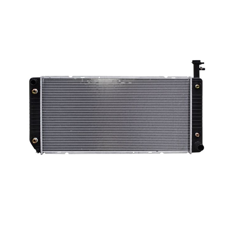 [7925026-MOB] RADIADOR EXPRESS VAN 03-20 AUT V8 5.3L/ 6.0L 17 1/4X 34 ALUM SOLDADO 