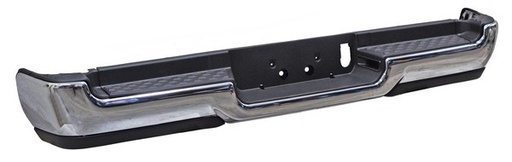 [DTDPU19C1-MOBI] DEFENSA TRAS DODGE PU 19-20 CROM COMPLETA S/HOYO P/SENSOR  TW