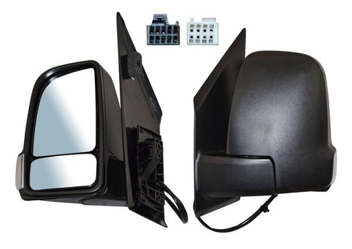 [ELMBSP19EL-MOBI] ESPEJO MERCEDES BENZ SPRINTER 19-20 ELECT TEXT C/DIRECC C/DESEMP 7 PINES IZQ TW