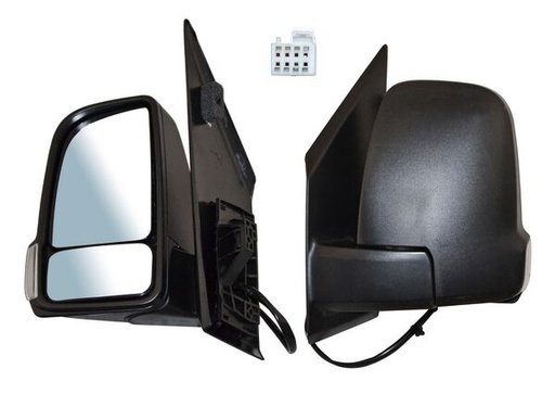 [ELMBSP19L-MOBI] ESPEJO MERCEDES BENZ SPRINTER 19-20 MANUAL TEXT C/DIRECC 2 PINES IZQ TW