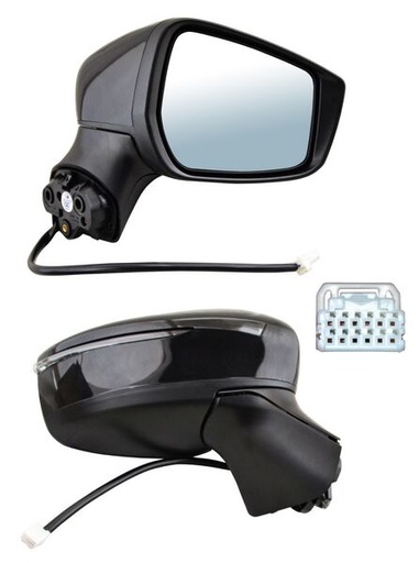[ELNVE20ER1-MOBI] ESPEJO NISSAN VERSA 20-25 ELECT P/PINT C/DIRECC 5 PINES DER TW
