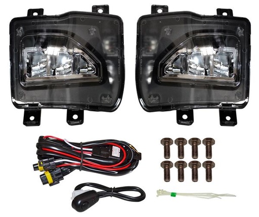 [CV927L-MOBI] FARO AUX (NIEBLA) CHEVROLET PU 16-17 LEDS JGO  TW