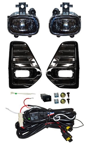 [NS1332-LED-MOBI] FARO AUX (NIEBLA) NISSAN KICKS 21-22 LEDS C/PARRILLA JGO  TW