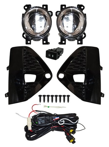 [NS4047-LED-MOBI] FARO AUX (NIEBLA) NISSAN MURANO 20 LEDS C/PARRILLA JGO  TW