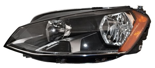 [20-9700-00-1N] FARO VOLKSWAGEN GOLF 2015 AL 2017 REFLEJANTE AMBAR IZQ TYC