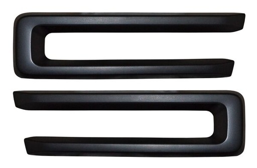 [6NB35TZZAB-MOBI] MOLDURA PARRILLA DODGE PU 19-20 DODGE RAM 2500/3500 NEG CENT JGO 2 PZAS TW