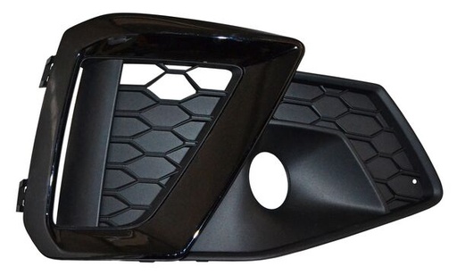 [PAA420SNFR-MOBI] REJILLA (PARRILLA) AUDI A4 S LINE 20-21 NEG P/FARO AUX DER TW