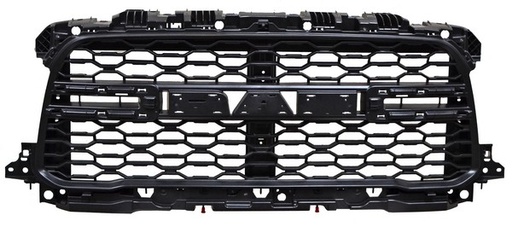 [PDPU192S-MOBI] PARRILLA DODGE PU 19-21 DODGE RAM 2500/3500 NEG S/MOLDURAS ROMBOS TW