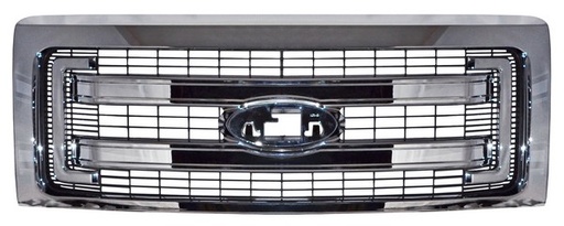 [PFPU13CXN-MOBI] PARRILLA FORD PU 13-14 XLT CROM NEG  TW