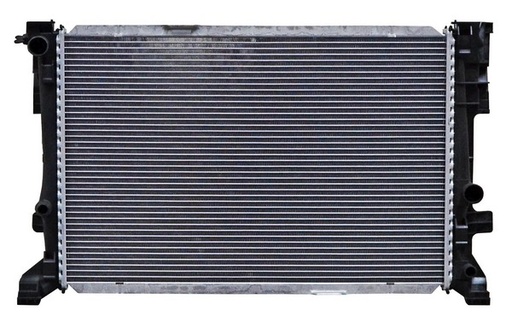 [613-BZA075-MOBI] RADIADOR MERCEDES BENZ CLA 250 13-19/ GLA 250 14-20 AUT L4 2.0L 16 1/2X 25 1/5 ALUM SOLDADO 10 TW