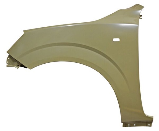 [SANI-PU21-CHPC2] SALPICADERA NISSAN PU NP300 2021 AL 2024 C/HOYO P/CUARTO IZQ