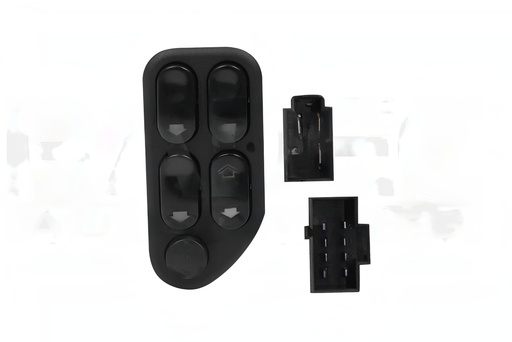 [FOEC04COCRN5TL] CONTROL MAESTRO  FORD ECOSPORT DE 2004 AL 2007 CRISTAL NEG 5 TECLAS IZQ *R