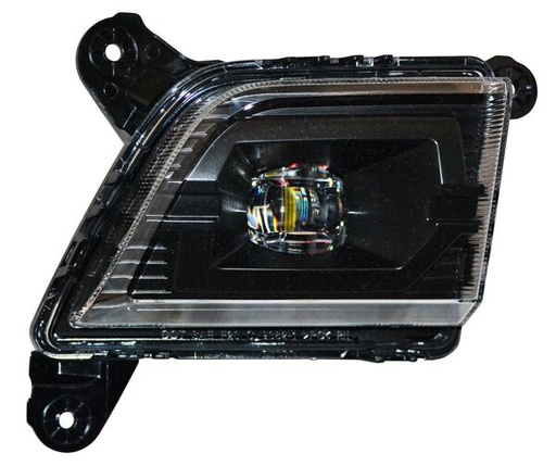 [CV9382B-R-MOBI] FARO AUX (NIEBLA) CHEVROLET PU 19-21 LEDS FONDO NEG DER TW