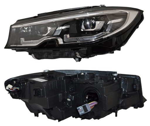 [20-H166-06-9B] FARO BMW SERIE 3 2019 AL 2022 C/MOTOR LEDS IZQ TYC