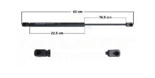 [HOFI09AMRA5PRL] AMORTIGUADOR (RESORTE GAS) HONDA FIT 09-15 5TA PUERTA DER/IZQ