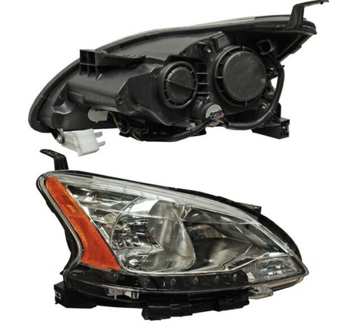 [FANI-SE13-CLC1] FARO NISSAN SENTRA 2013 AL 2016 LEDS DER CNO