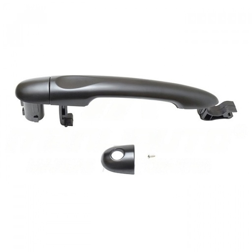 [104665] MANIJA EXTERIOR RENAULT CLIO 15-17/ FLUENCE 11-17/ CAPTUR 18-22/ SMART FOR FOUR 14-21 NEG LISA S/HOYO P/LLAVE DEL/TRA DER/IZQ *R