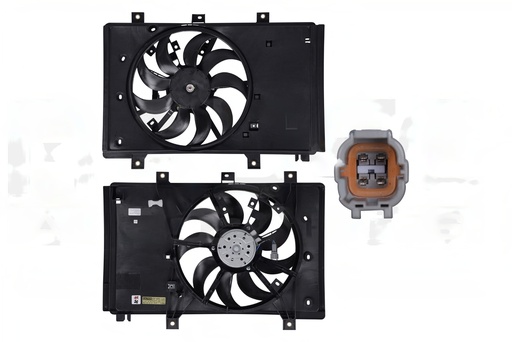 [218-3018-02] MOTOVENTILADOR TOYOTA YARIS DE 2016 A 2021 P/RAD 5PINES *R