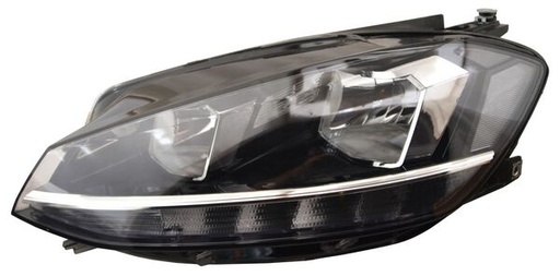 [20-H600-06-2B] FARO VOLKSWAGEN GOLF 2018 AL 2020 C/MOTOR LEDS IZQ TYC