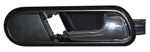 [MISIB03CR] MANIJA  IBIZA DE 2003 AL 2008 NEGRA/CROM  C/HOYO S/HOYO P/CRISTAL P/ESPEJO INT DEL/TRAS  DER TW