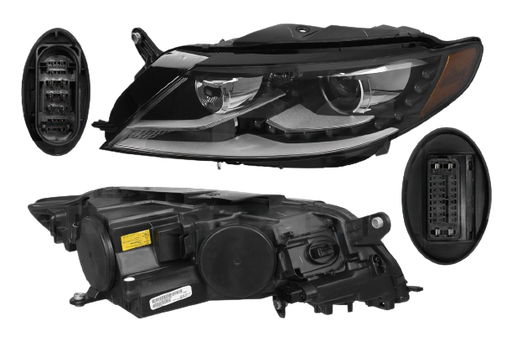 [FAVO-PA13-L2] FARO VOLKSWAGEN PASSAT CC DE 2013 AL 2017 P/FOCO XENON C/LEDS IZQ *R
