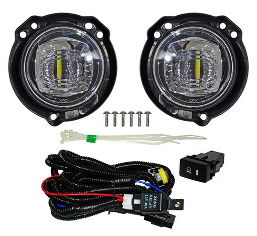 [TY537-LED] FARO AUX TOYOTA AVANZA 2012 Al 2015 C/BASE LEDS JGO CNA