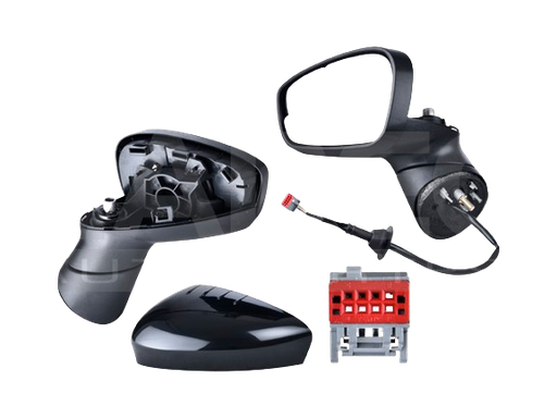 [018-1227-27] ESPEJO FORD FIESTA DE 2011 AL 2016 ELECT C/PUNTO CIEGO LISO ST/SES/TITANIUM/SEL/SE/S L4 4CIL 1.6L 4 PTAS IZQ *R