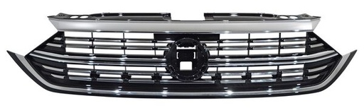 [PVJE22C] PARRILLA VOLKSWAGEN JETTA 2022 AL 2024 C/MOLD CROMADA