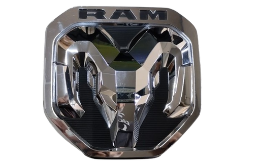 [INDO-RA19] INSIGNIA (EMBLEMA) TAPA CAJUELA DODGE PICK UP RAM 2019 AL 2021