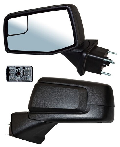 [ELCGM19L] ESPEJO CHEVROLET PICK UP/ SIERRA 2019 AL 2021 MAN TEXT IZQ