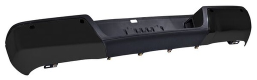 [DTFRA13NS] FASCIA (DEFENSA) TRAS FORD RANGER 2013 AL 2021  NEGRA C/HOYO P/SENS COMPLETA